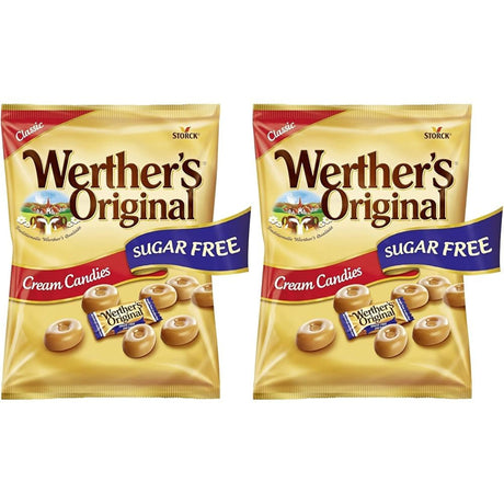 Werther's Original-1 x 70 g-Zuckerfreie Cremesonbonbonbons mit köstlichem Karamellgeschmack