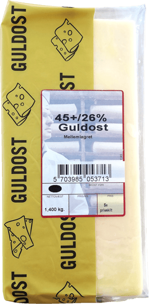 45+ Neutral Guld 1400 g