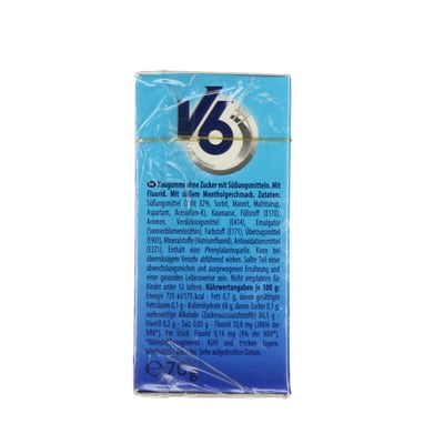 V6 făină dulce mentol Økonomipakke 70 g