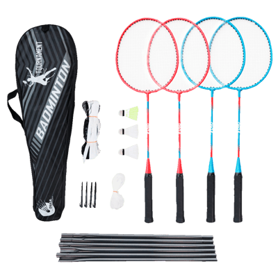 Badmintonsæt 4 Persone