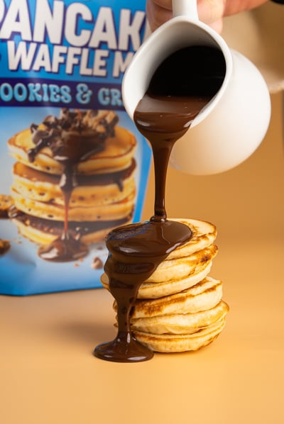 Wispy Pancake & Waffle Mix Cookies & Creme