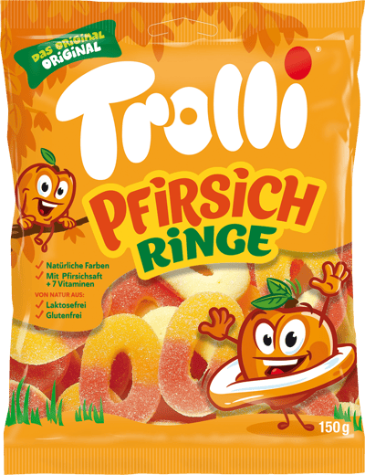 Trolli pfirsichinga 150 g