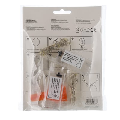 LED Ballon m selvluk 2 stk