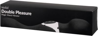 Sündige kurvige Doppelvergnügen Opladelig Magic Zauberstab Vibrator