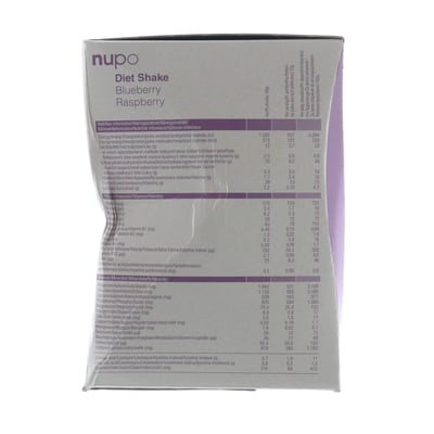 Nupo Diet Shake Value Pack - Blueberry Raspberry 30 port