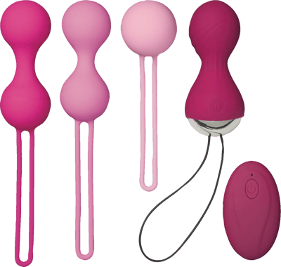 Sünde ultimative Kegel Træningsæt Pink