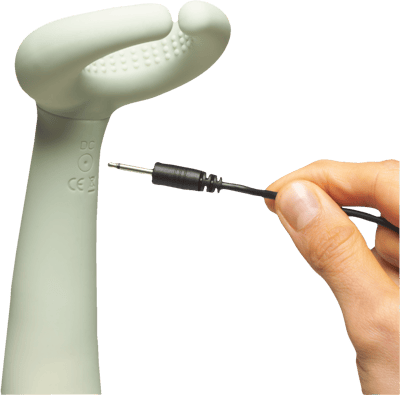 Syndig matcha grøn ubegrenset glede par vibratorn