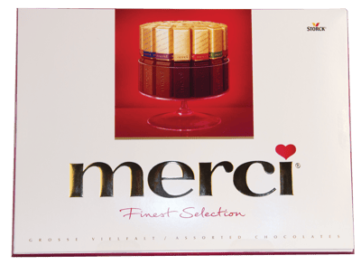 Merci Rød cea mai bună selecție 675 g