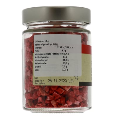 Svansø Frysetørrede jordbær 18g