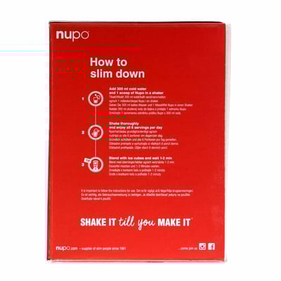 Pachet de valori Nupo Diet Shake - Strawberry 30 Port