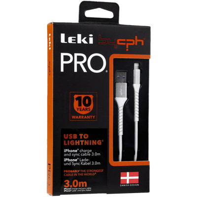 Leki bycph Pro Cable - USB to Lightning 30 m