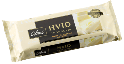 Odense Chokolade Hvid 200 g