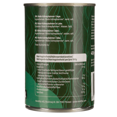 Chuť přírody Røde Kidneybønner 400G