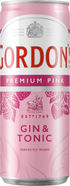 Gordons Pink Gin & Tonic 025+Pant