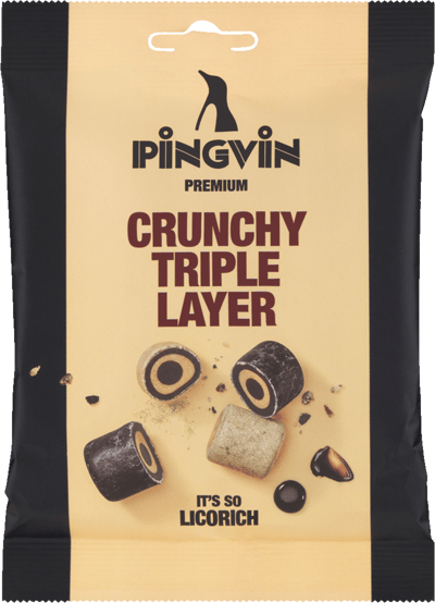 Crunchy Triple Layer Toms Pingvin 90g