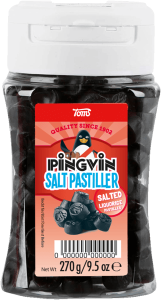 Toms Pingvin Salt Pastitiller 270 g