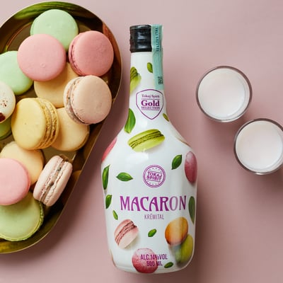 Macaron pentru lichior de cremă 15% 05L