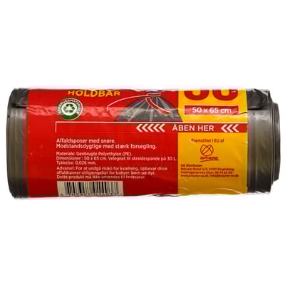 Vita 100% Recycled affaldspose 30 l