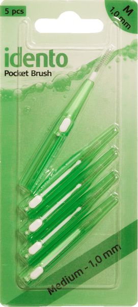 Idento Pocket Brush (5 stk)