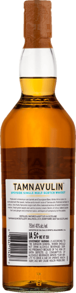 Caschia di vino bianco Tamnavulin 40% 07L