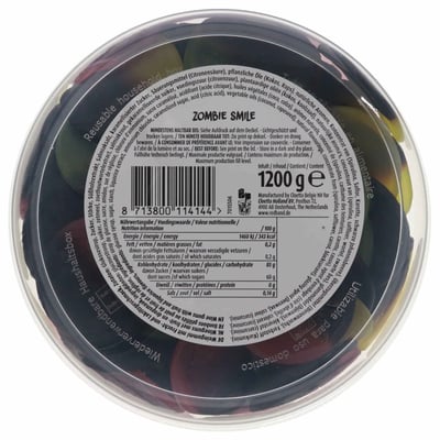 Red Band Zombie Smile Vingummi Lakrids 1200 g