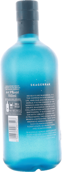 Skagerrak Gin 07l 449%