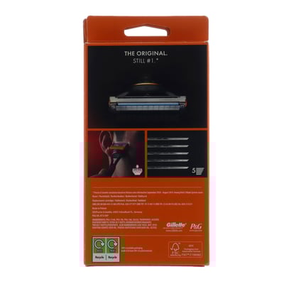 Gillette Fusion5 Razor 2up