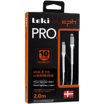 Leki bycph Pro Cable - USB-C to Lightning 20 m