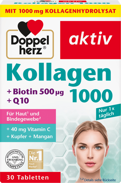 Kollagen 1000 Doppelherz 30 stk