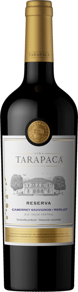 Tarapaca Cabernet Sauvignon Merlot Reserta 075L