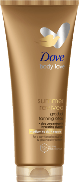 Dove Summer Revived Dark Lotion 200ml