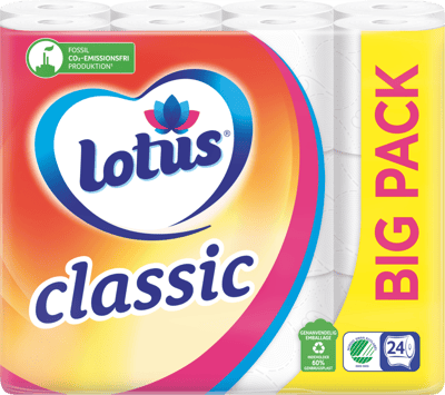 Lotus Classic Toiletpapir 24Rl