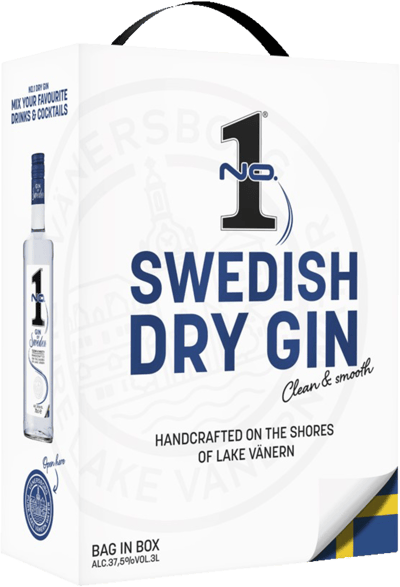 No1 Premium Gin 375% 3 l BIB