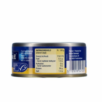 Glyngøre MSC tun I olie 150g
