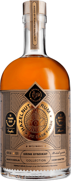 Hazelnut Rum by Drink Syndikat 05l 40%