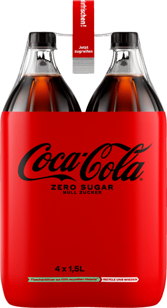 Coca cola cero 4 x 15 l mascota