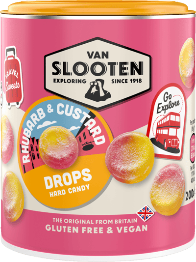 Travellers Rabarber Van Slooten 200g