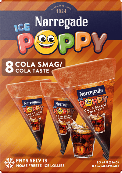 Cola Ice Poppy 8 stk