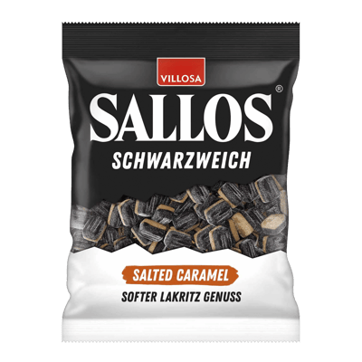 Sallos Schwarzweich solený karamel 200g