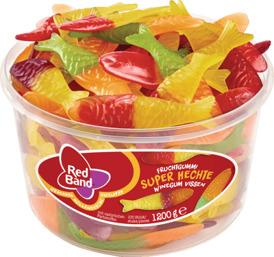 Red Band Vingummi Fisk 1200 G