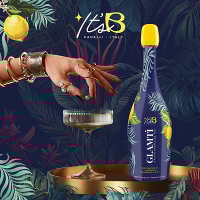 Glamtí Sparkling Tea Lemon 075l 5%