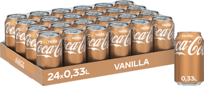 Coca-Cola Vanilla 24x033 l