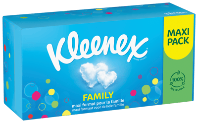 Kleenex Family Boks 128