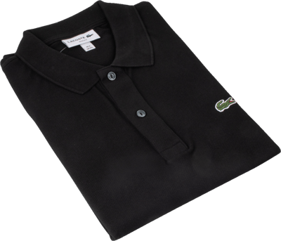 Lacoste Polo sort str xl