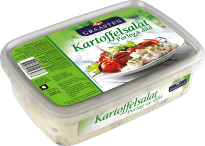 Graasten Kartoffelsalat m Løg og Purløg 800 g