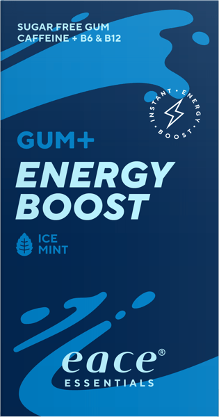 Eace Gum + Energy Boost tyggegummi 10 stk
