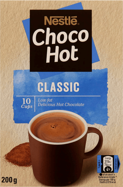 Nestle Choco Hot Classic 10 Breve 200 g