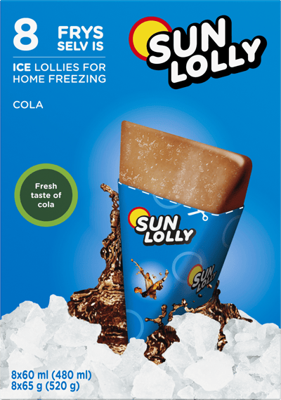 Sun Lolly Cola 8stk