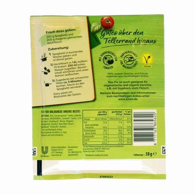 Knorr Spaghetti Bolognese Fix 38g