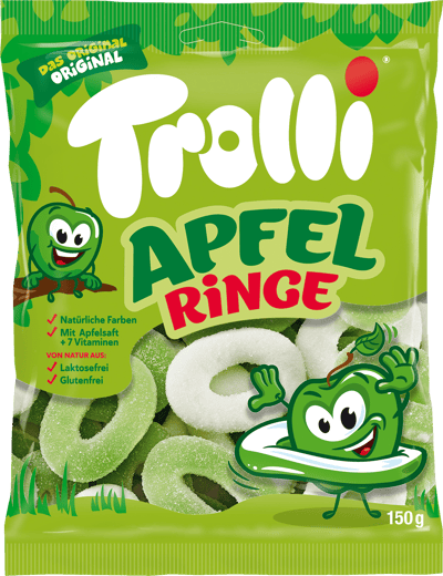 Trolli apfelinga 150 g